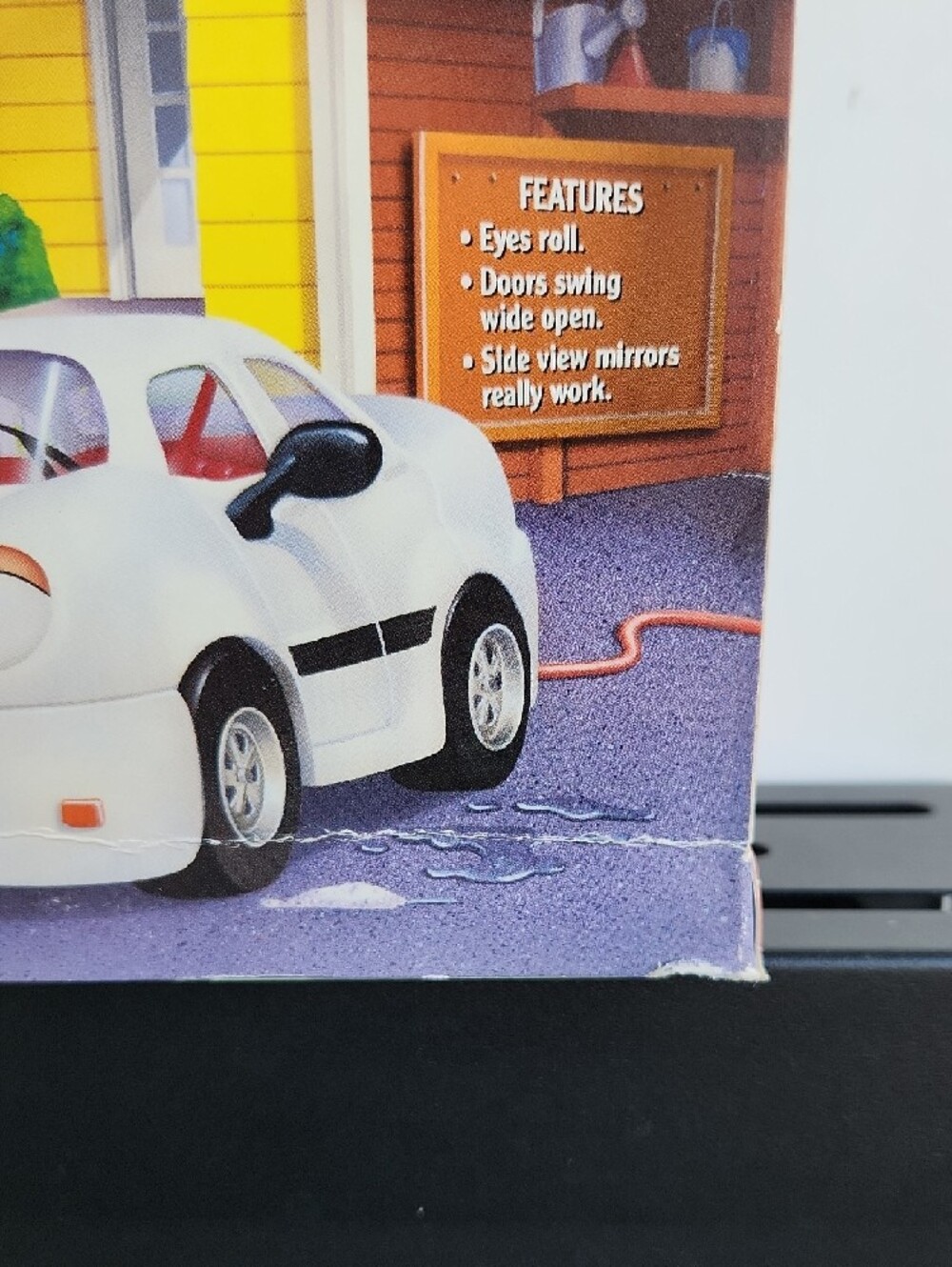 Sam Sedan White Toy Car – 2000 Chevron Cars Collectible Sealed New In Box - Picture 7 of 10